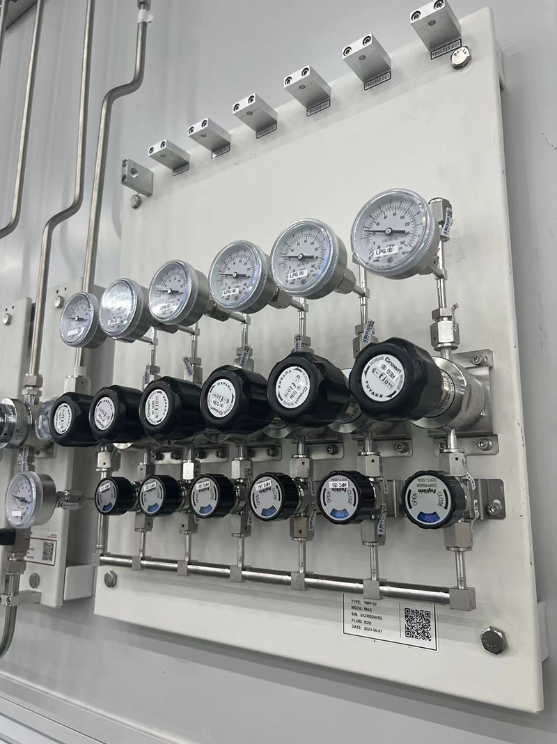 仪表接头、减压阀在工程装置上应用